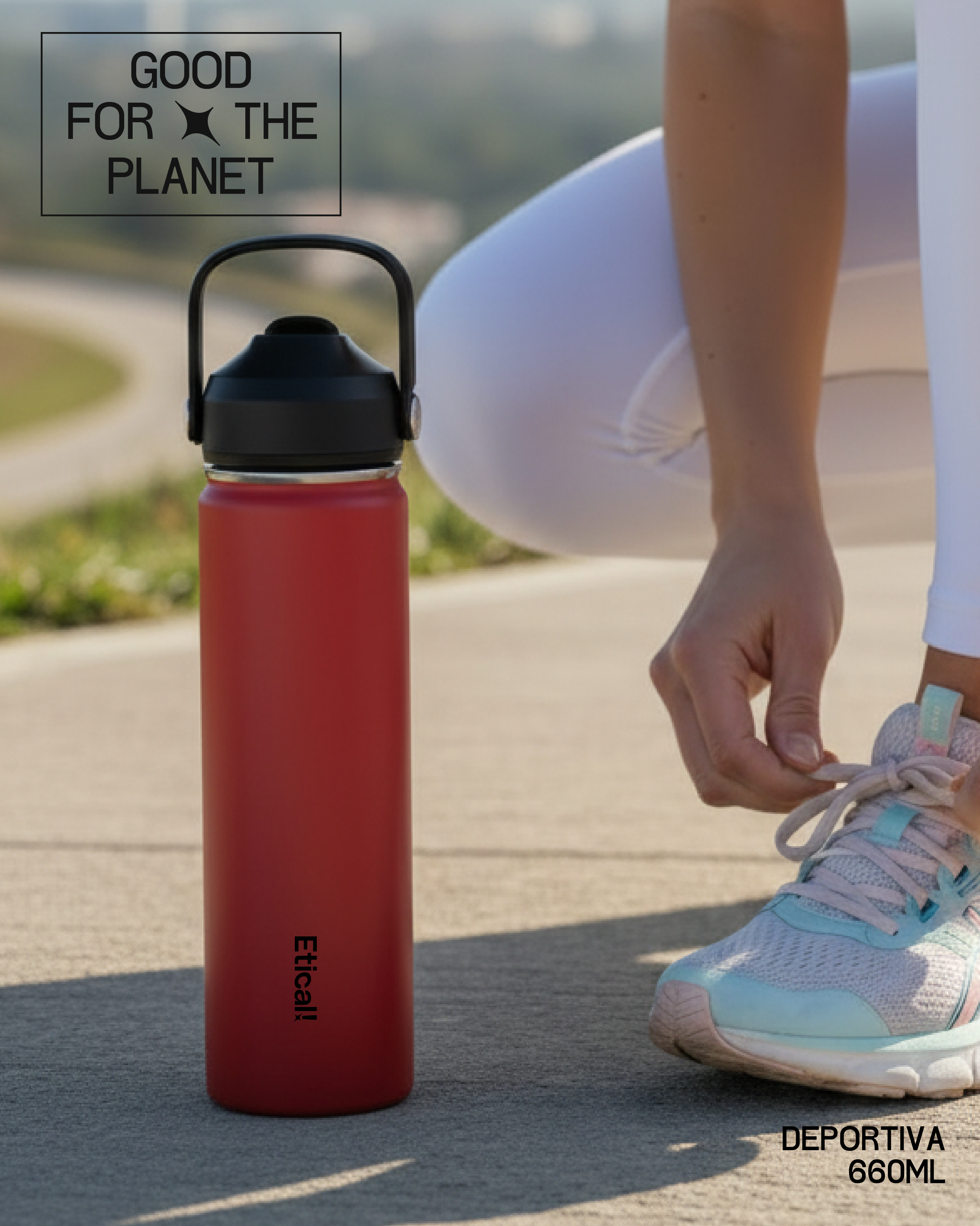 Etical Sport Bottle 660ml Amapola