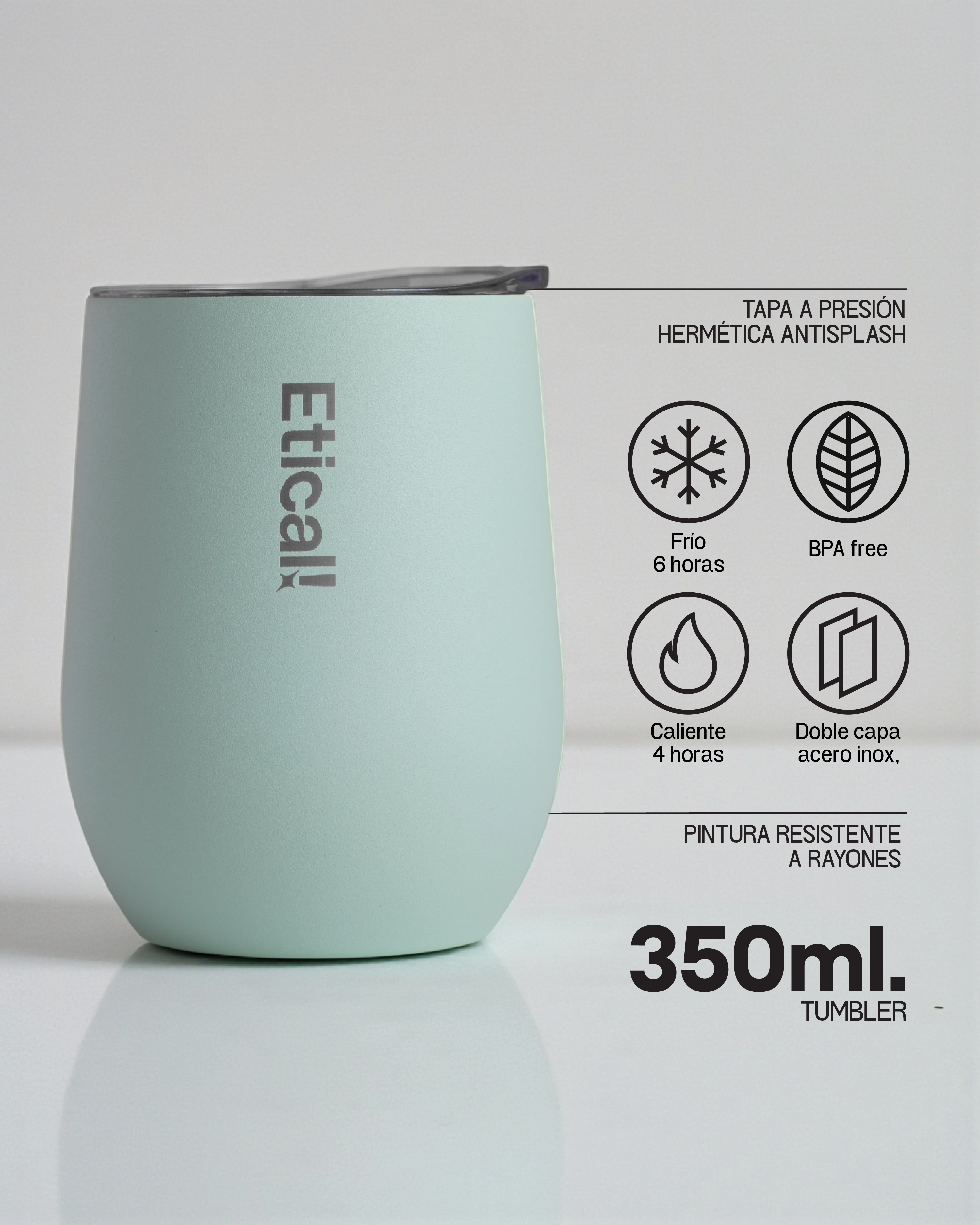 Etical Tumbler Menta 350ml