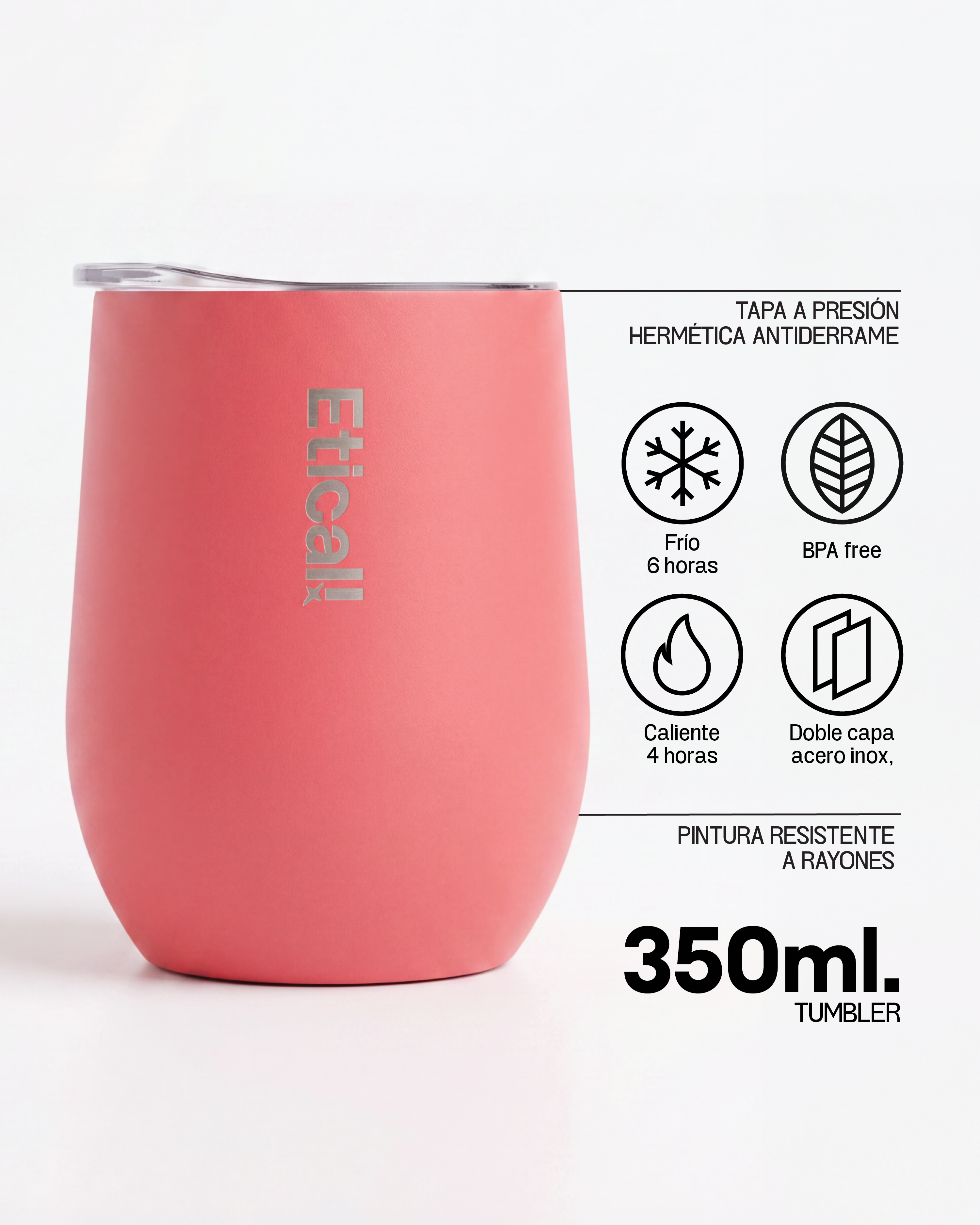 Etical Tumbler Amapola 350ml