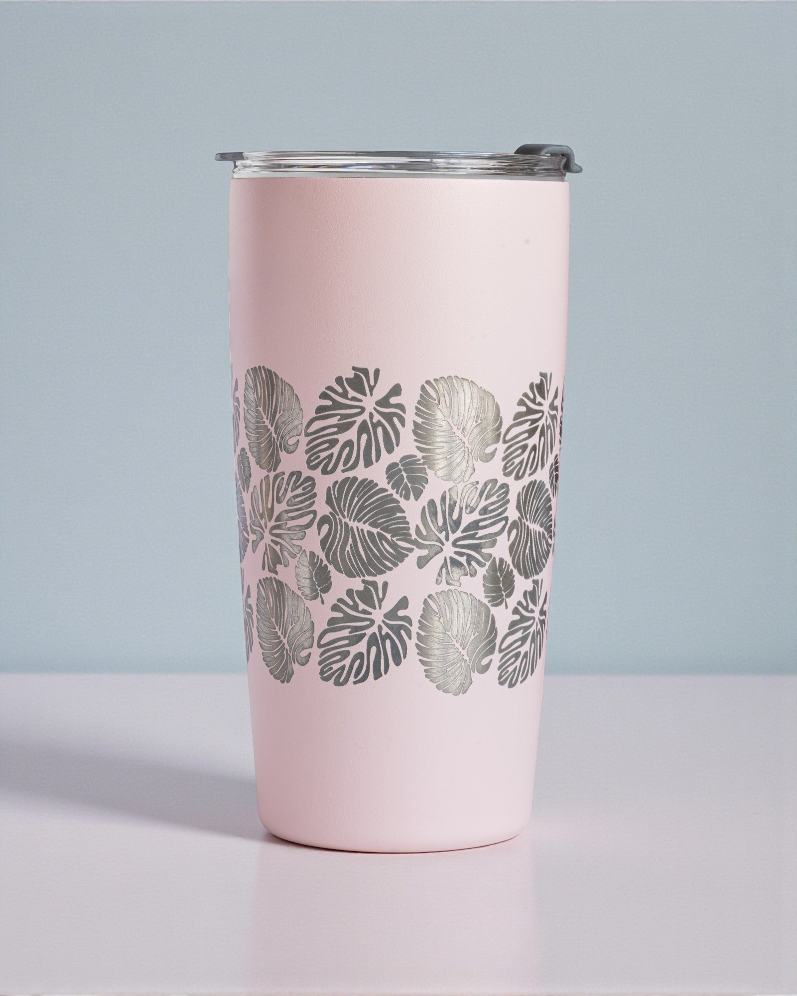 Tumbler PRO 590ml - Colección Monstera ROSADO