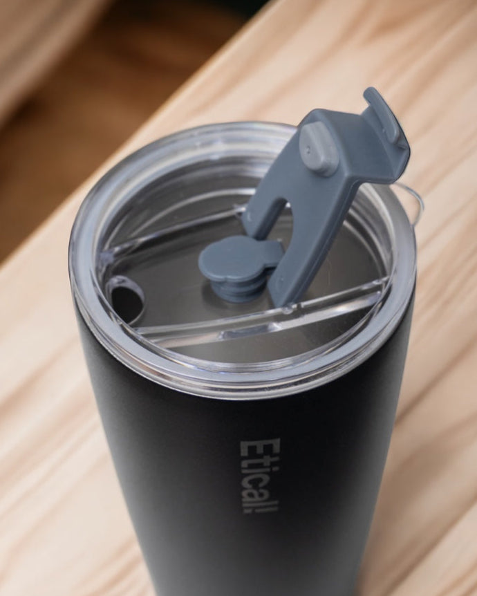 Tumbler PRO 590ml - Colección Jardín NEGRO