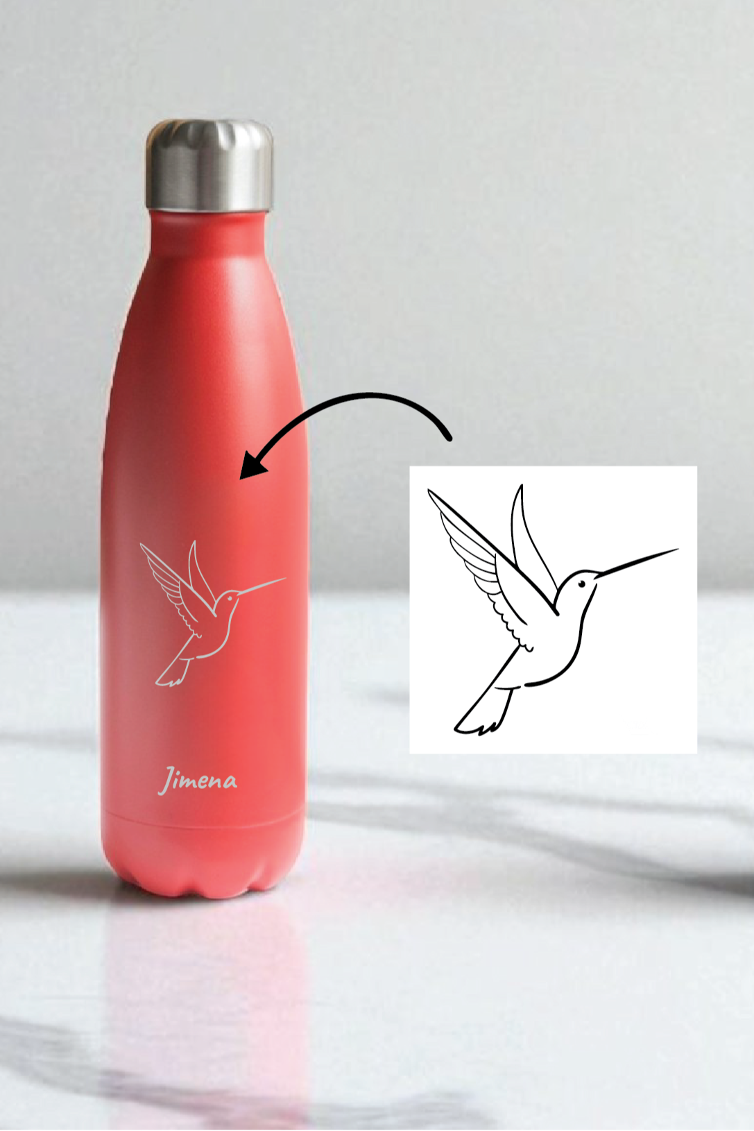 Cola Bottle Rosa 500ml