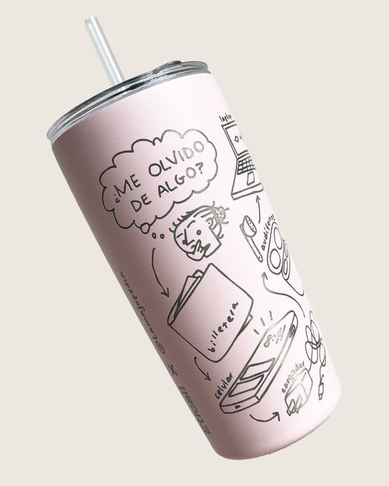 LA MAJOPEDIA - Tumbler PRO 590ml "Vaso Olvidadizo" - EDICIÓN LIMITADA