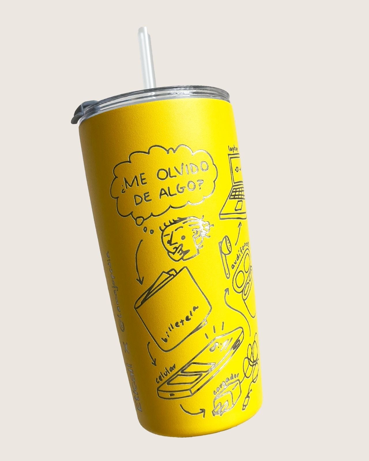 LA MAJOPEDIA - Tumbler PRO 590ml "Vaso Olvidadizo" - EDICIÓN LIMITADA