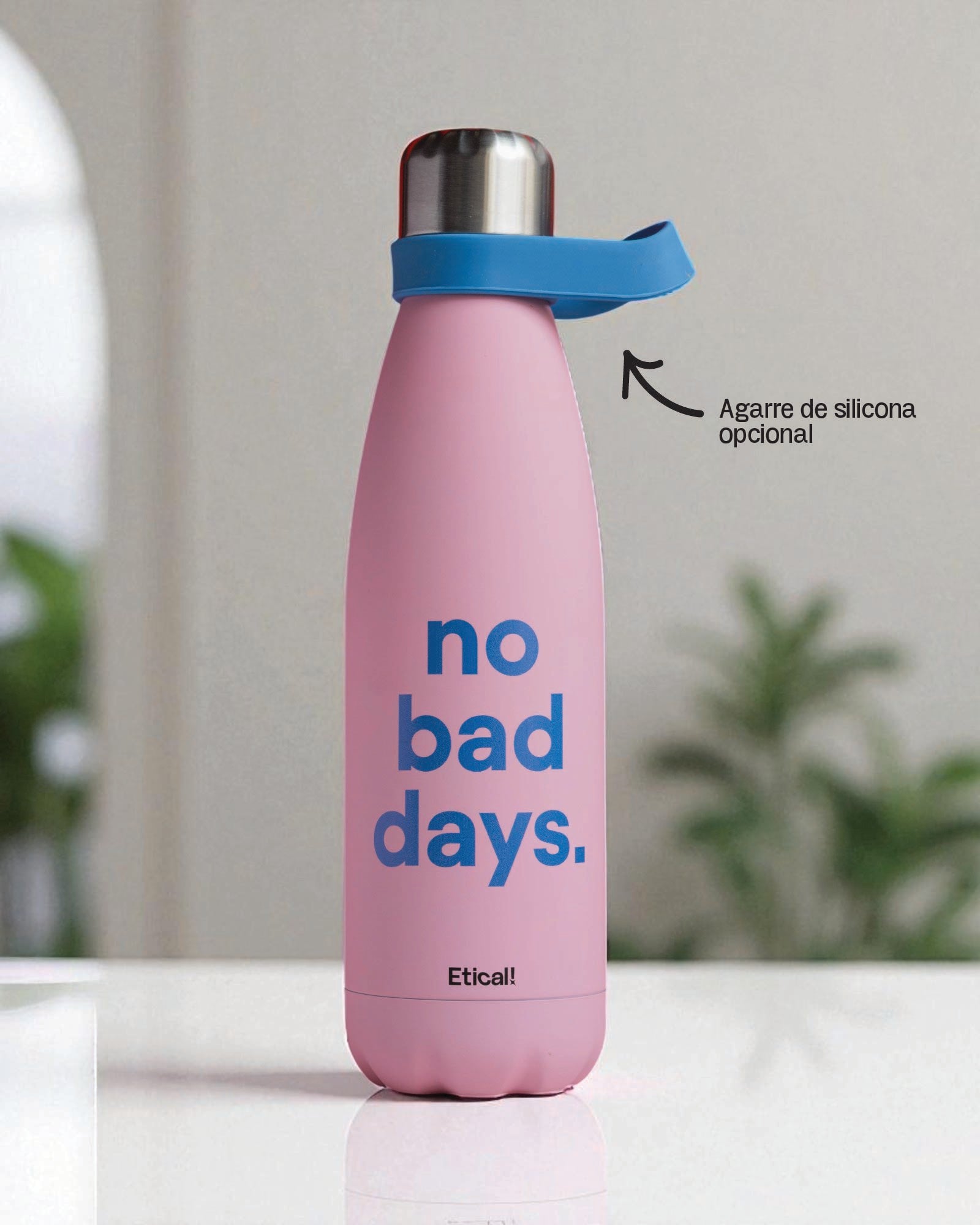 Cola Bottle Rosa 500ml "No bad days"