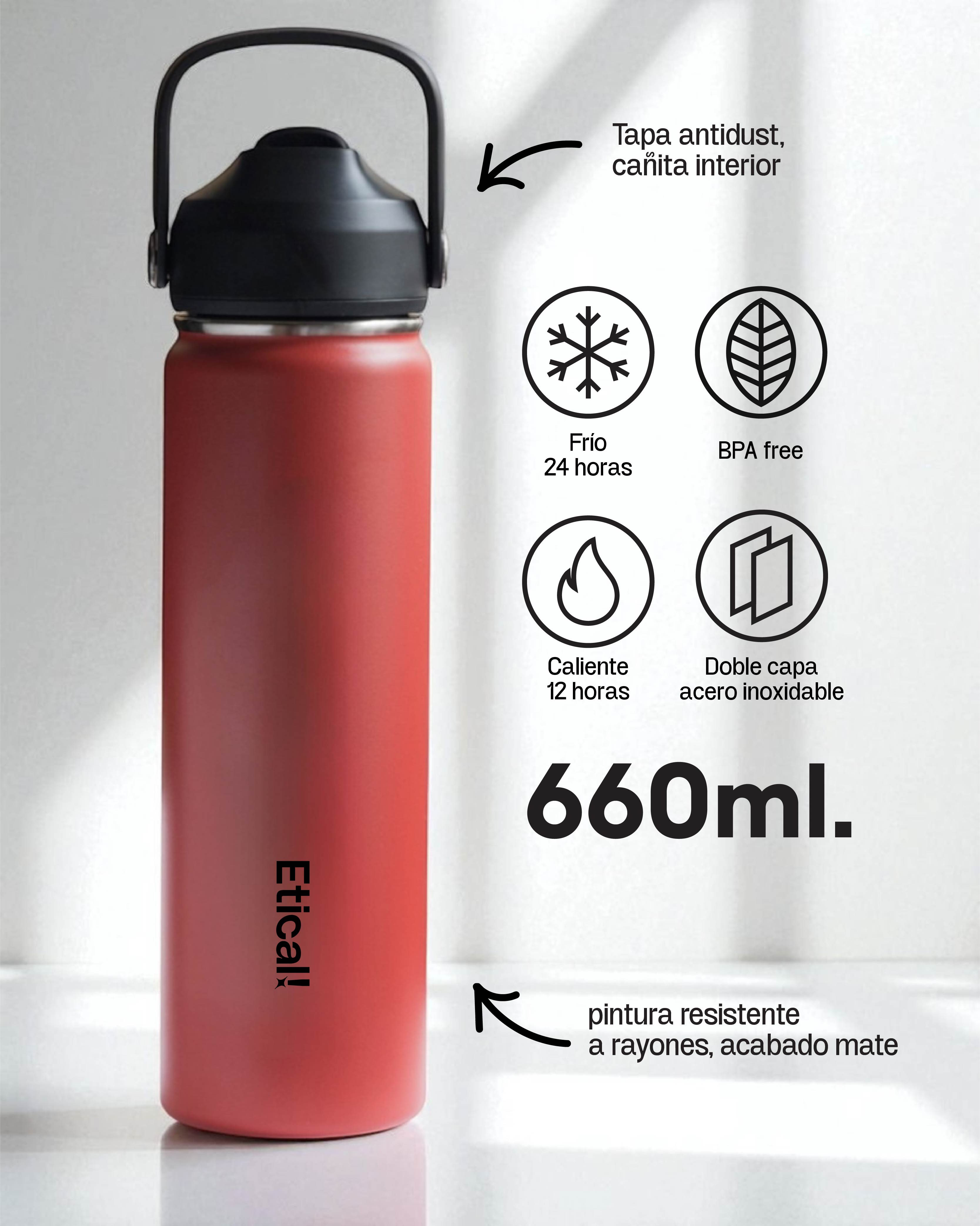 Etical Sport Bottle 660ml Amapola