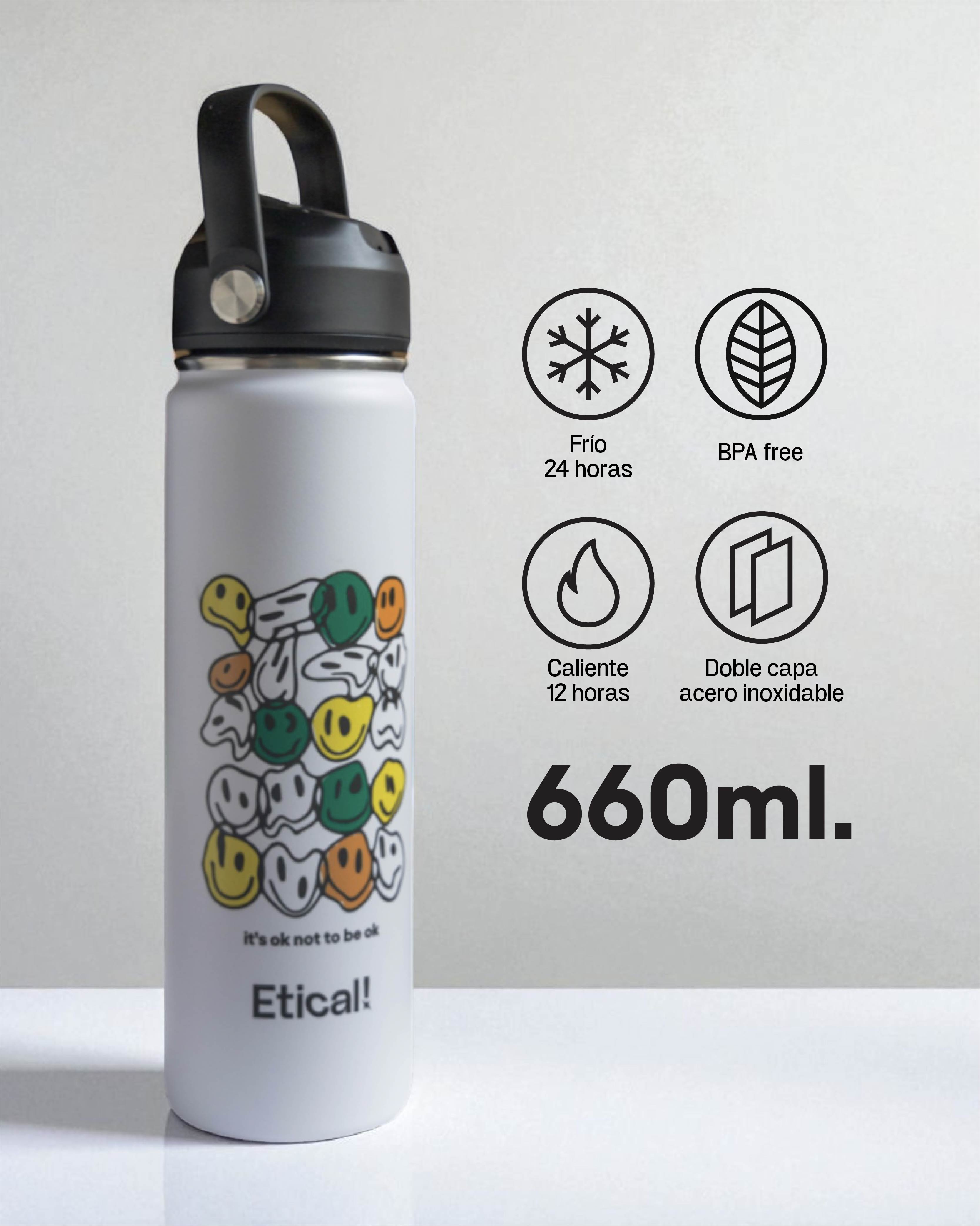 Etical Sport Bottle 660ml Blanco Artic "It&