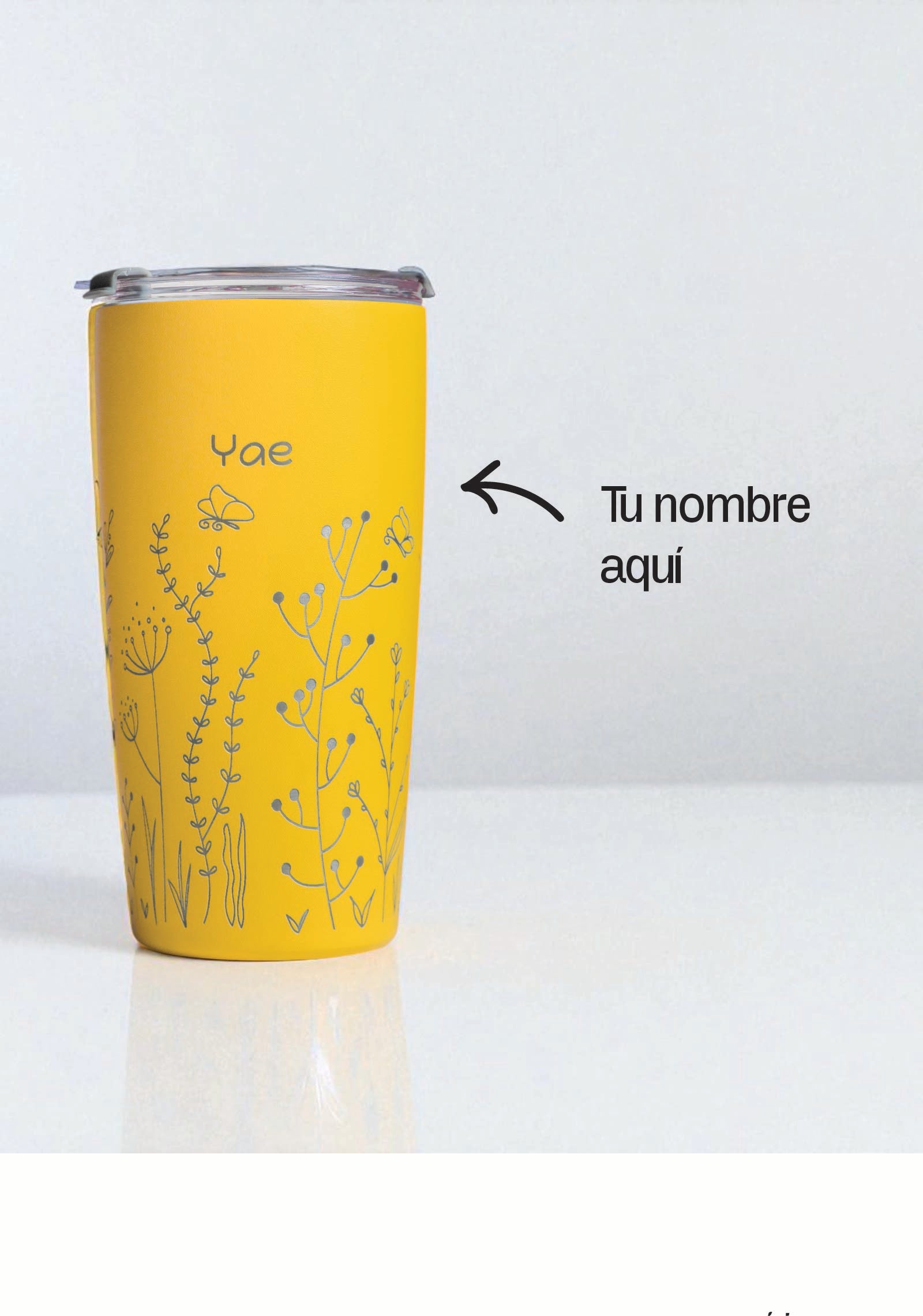 Tumbler PRO 590ml - Colección Jardín ROJO