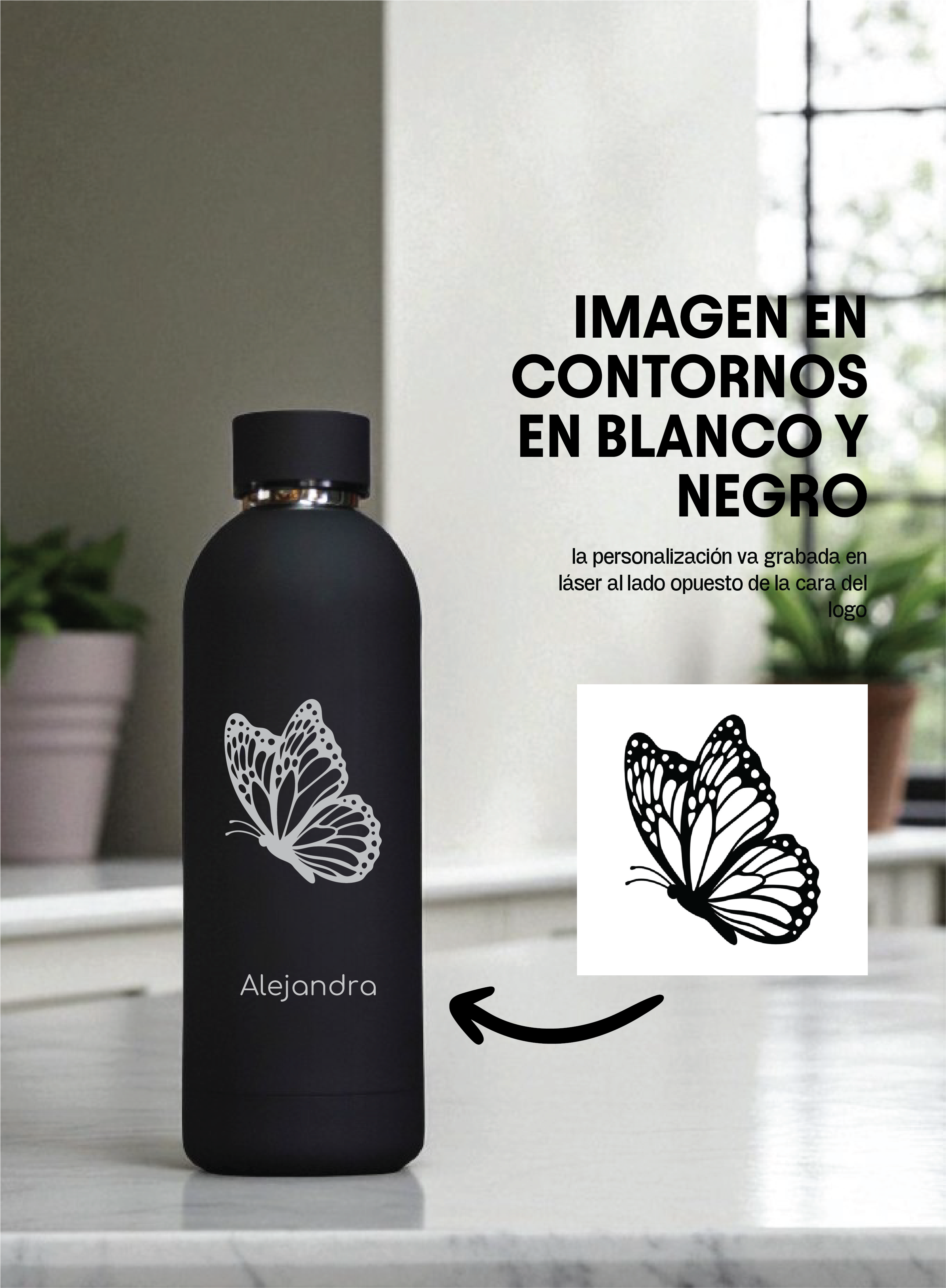 Etical Bottle 500ml Ebony