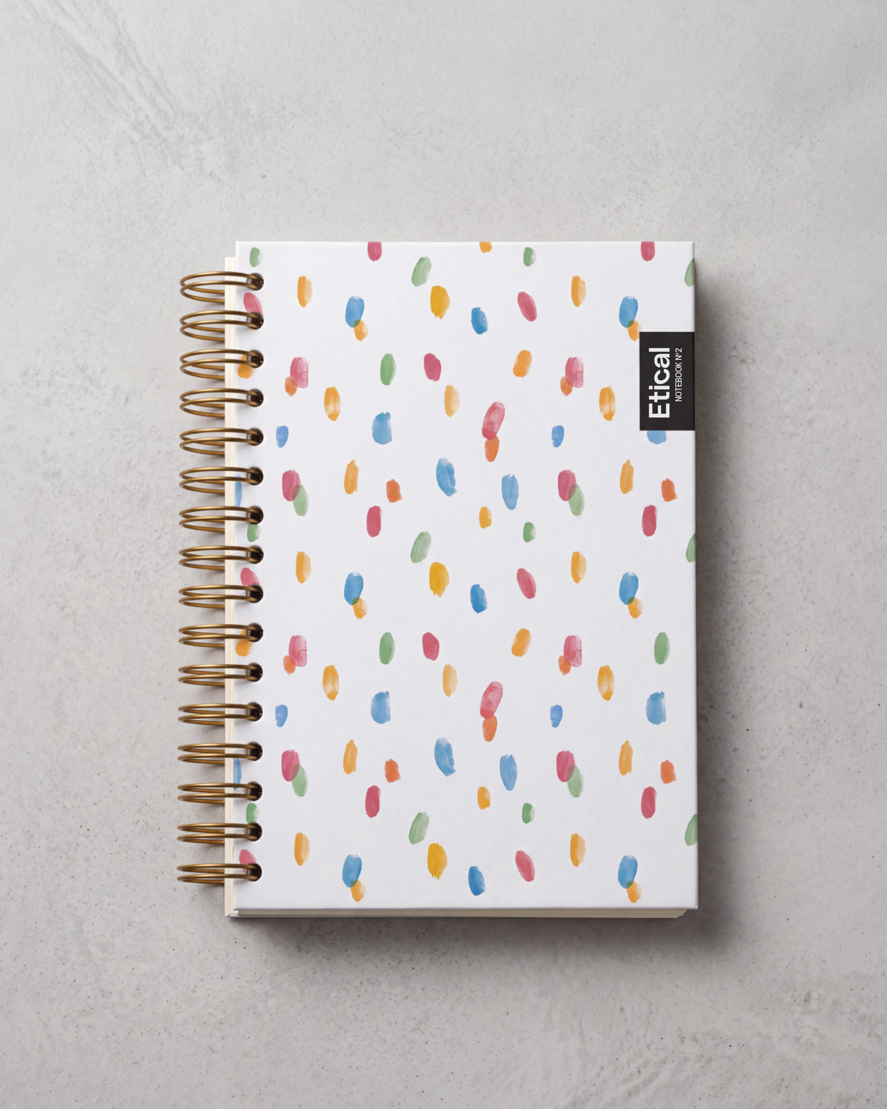 Cuaderno Colored Dots Avena A5