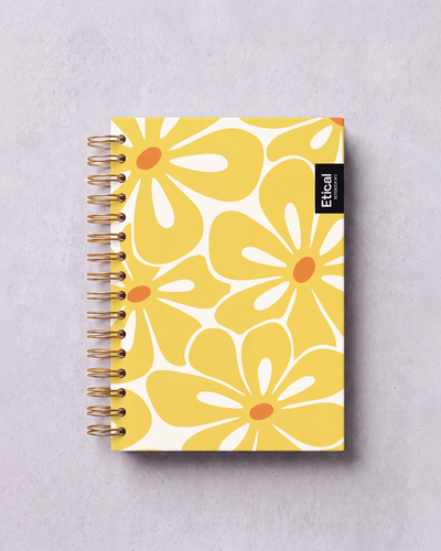 Cuaderno Flores Amarillas / Avena 80gr