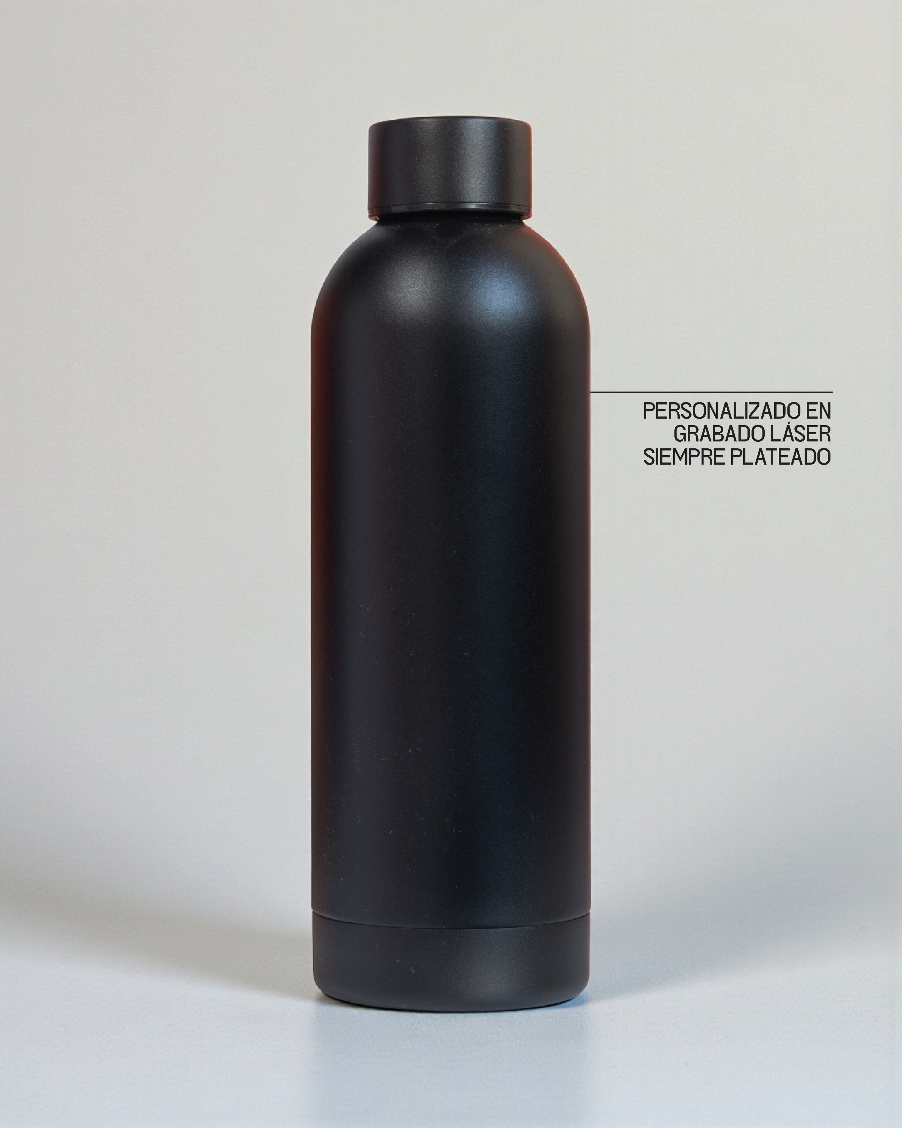 Etical Bottle "ENJOY THE DARK SIDE" 500ml NEGRO