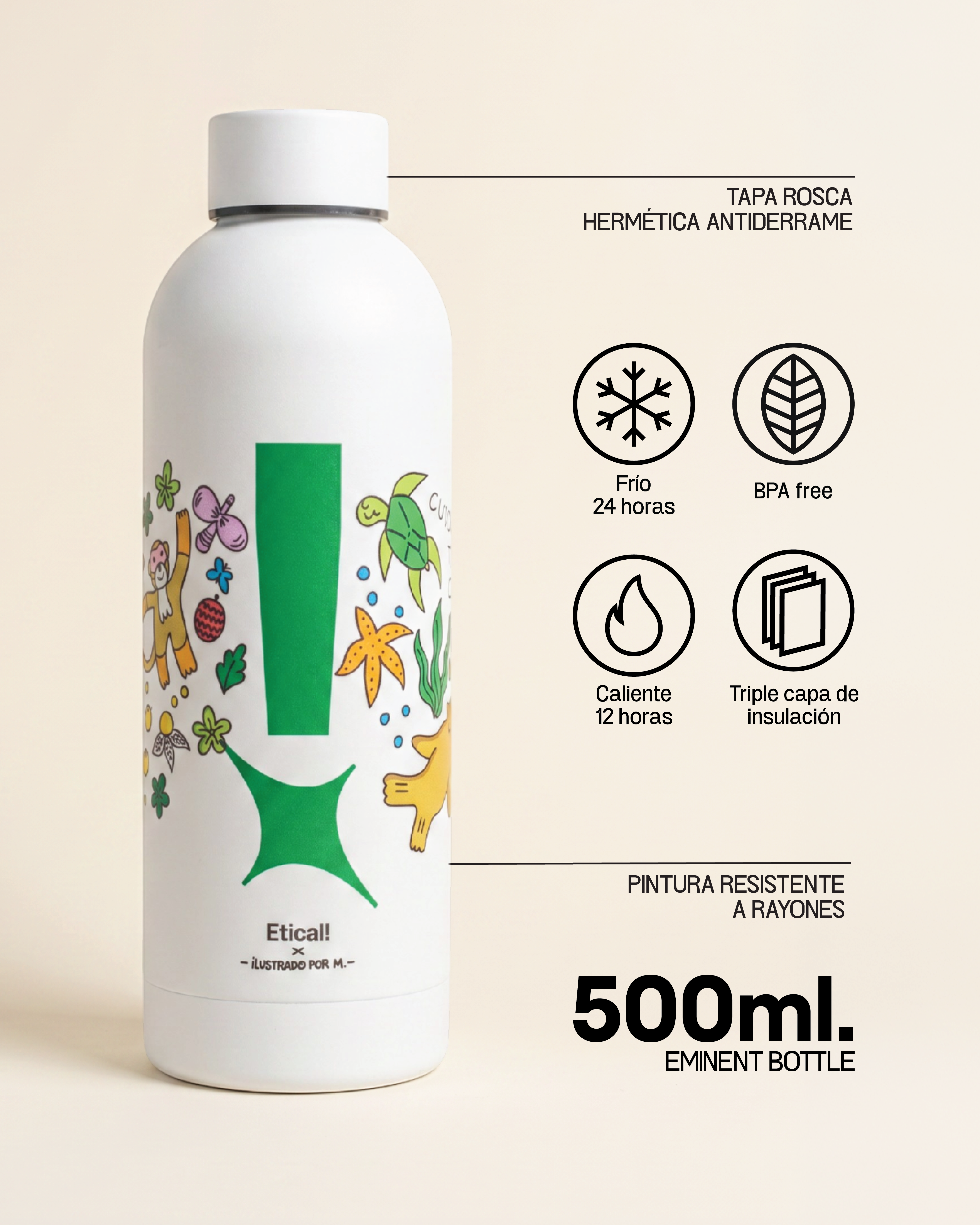 EDICIÓN LIMITADA - ILUSTRADO POR M. 500ml