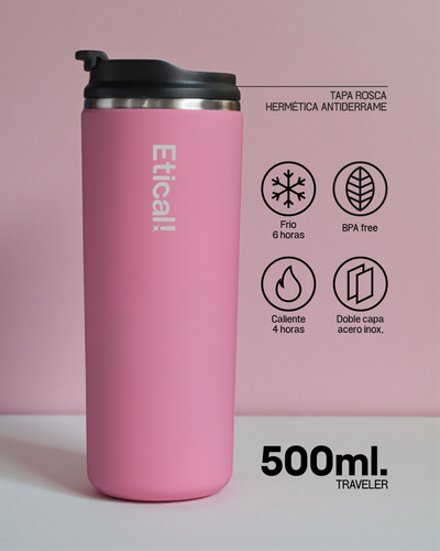 Etical Traveler 500ml Palo Rosa