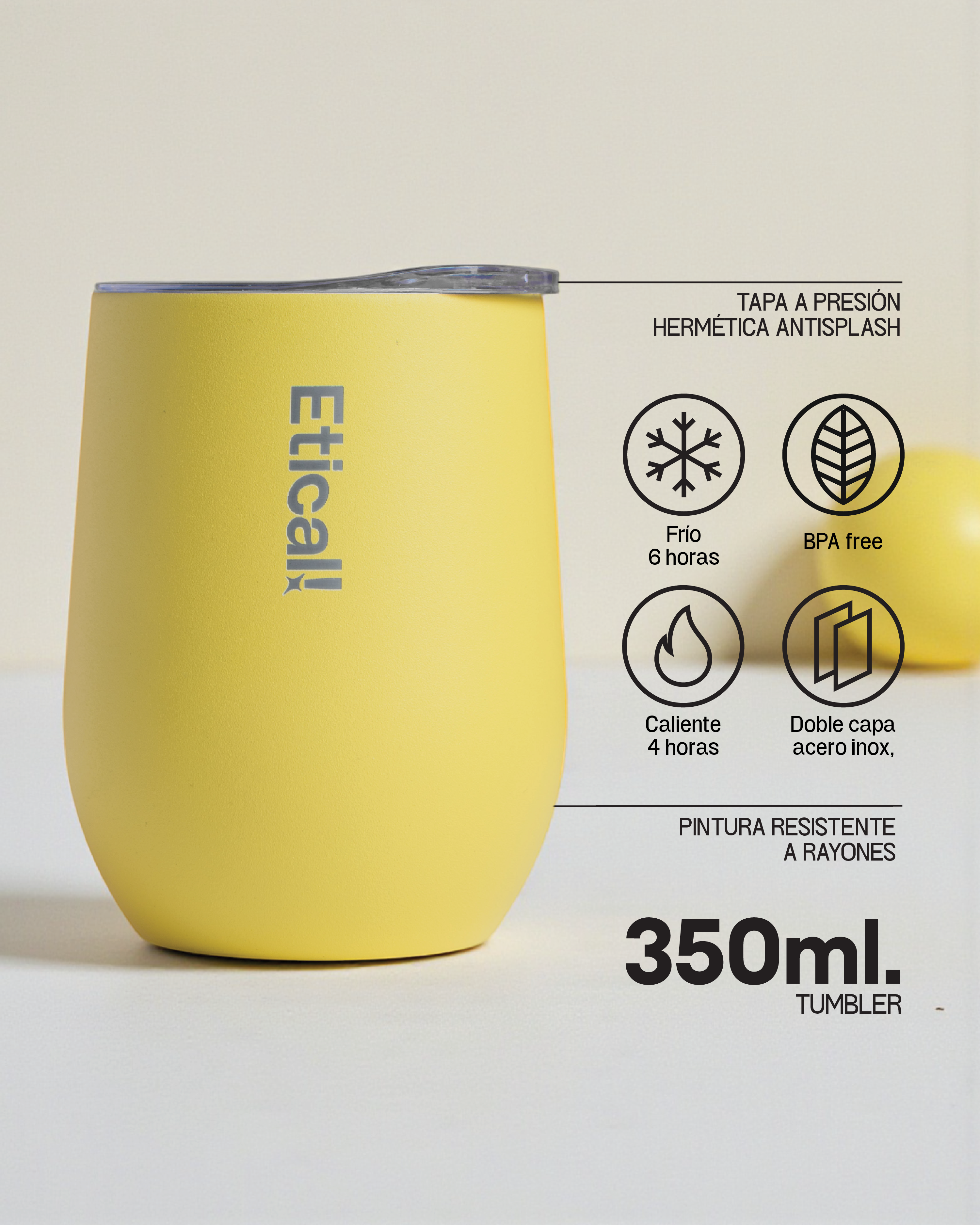 Etical Tumbler Canario 350ml