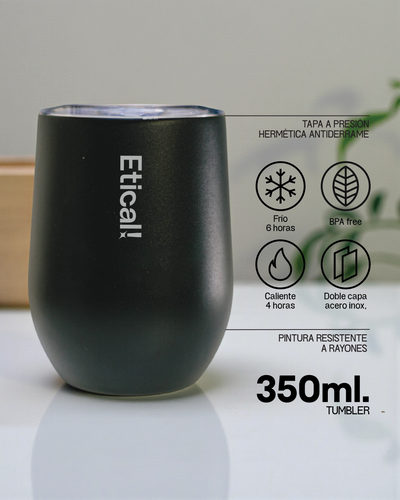 Etical Tumbler Ebony 350ml