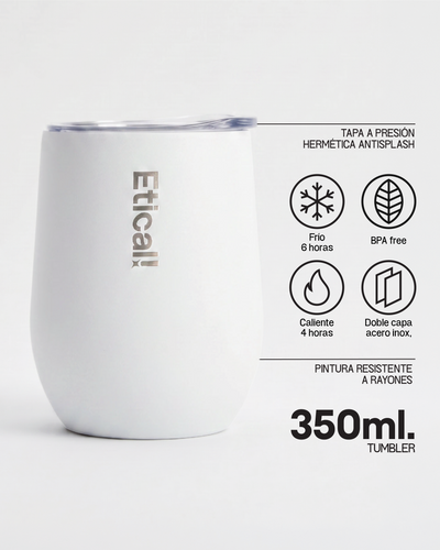 Etical Tumbler Blanco Artic 350ml