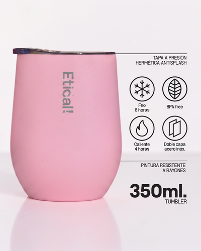 Etical Tumbler Rosa 350ml