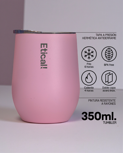 Etical Tumbler Rosa 350ml