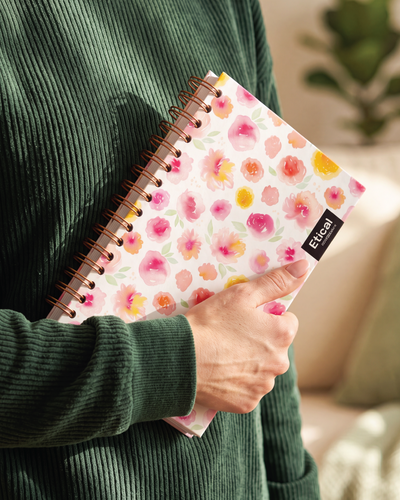 Cuaderno Sweet Flowers Avena A5