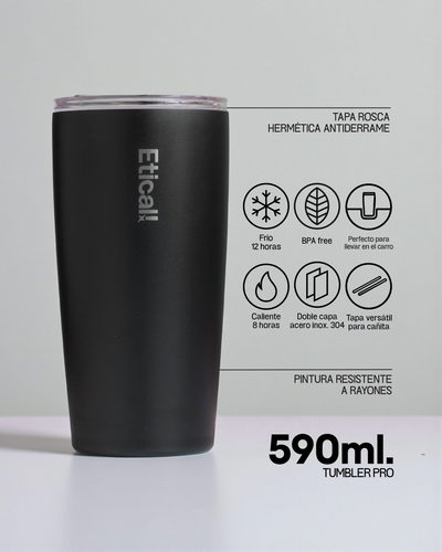 Tumbler PRO 590ml Ebony