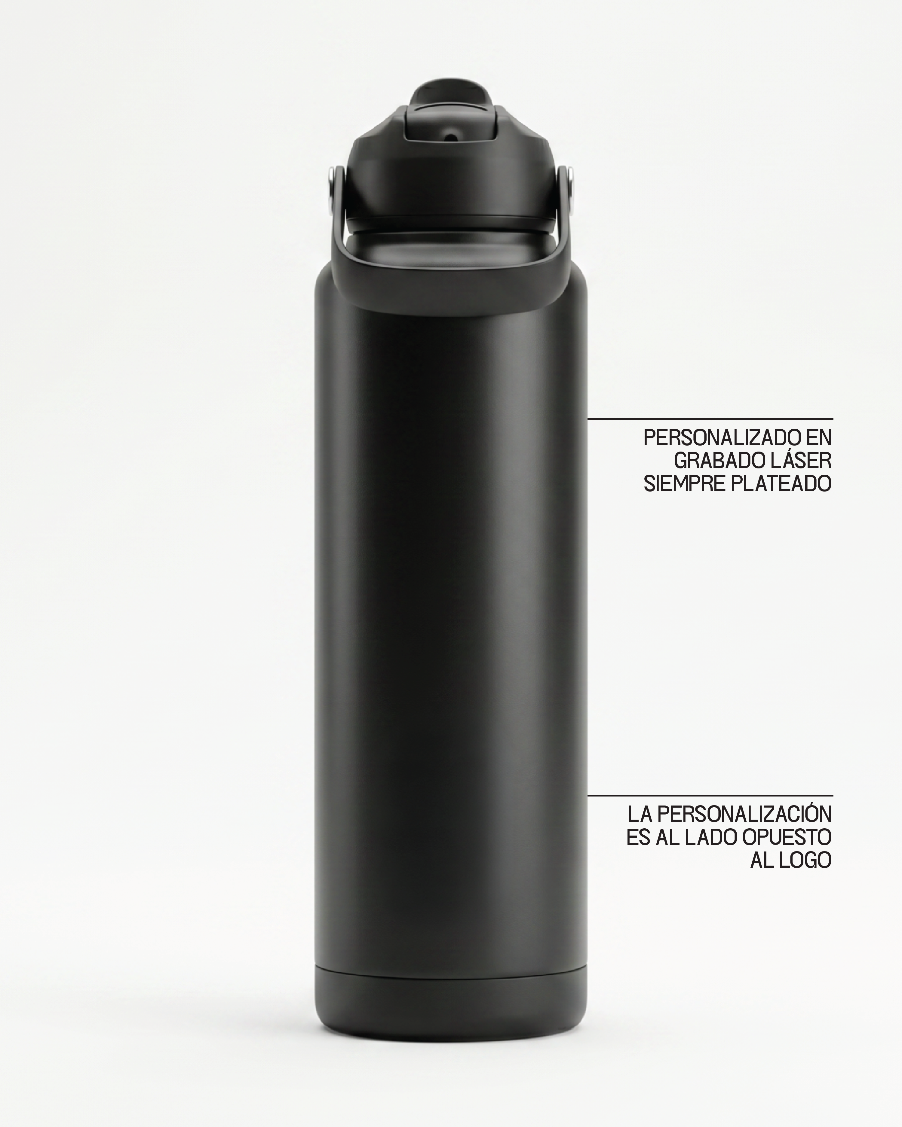 Etical Sport MegaBottle 1200ml Negro Ebony