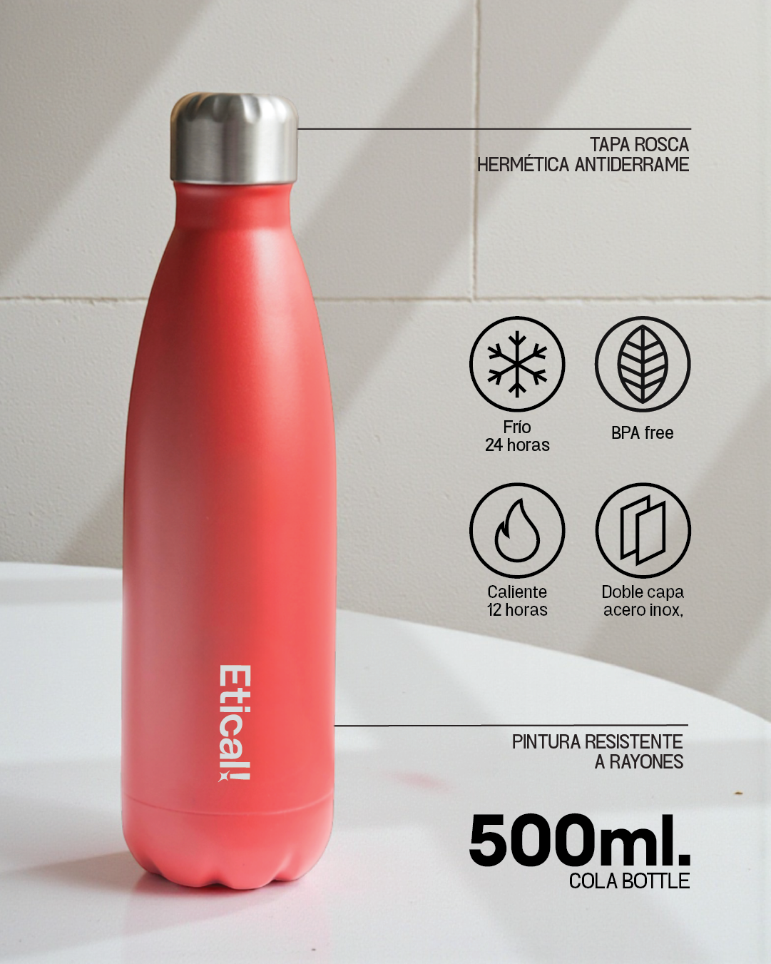 Cola Bottle Amapola 500ml