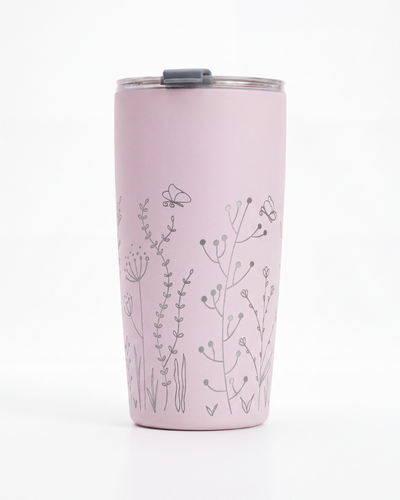 Tumbler PRO 590ml - Colección Jardín ROSADO