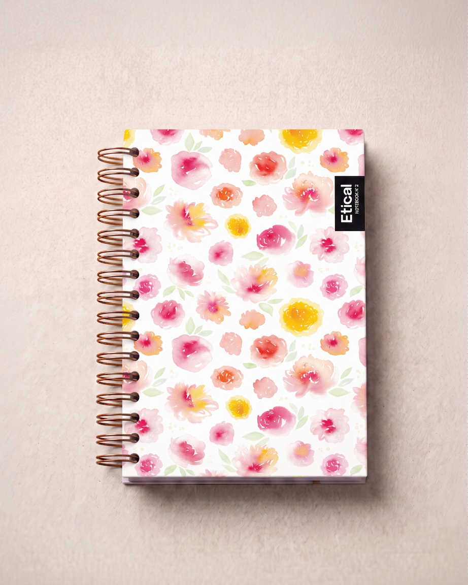 Cuaderno Sweet Flowers Avena A5