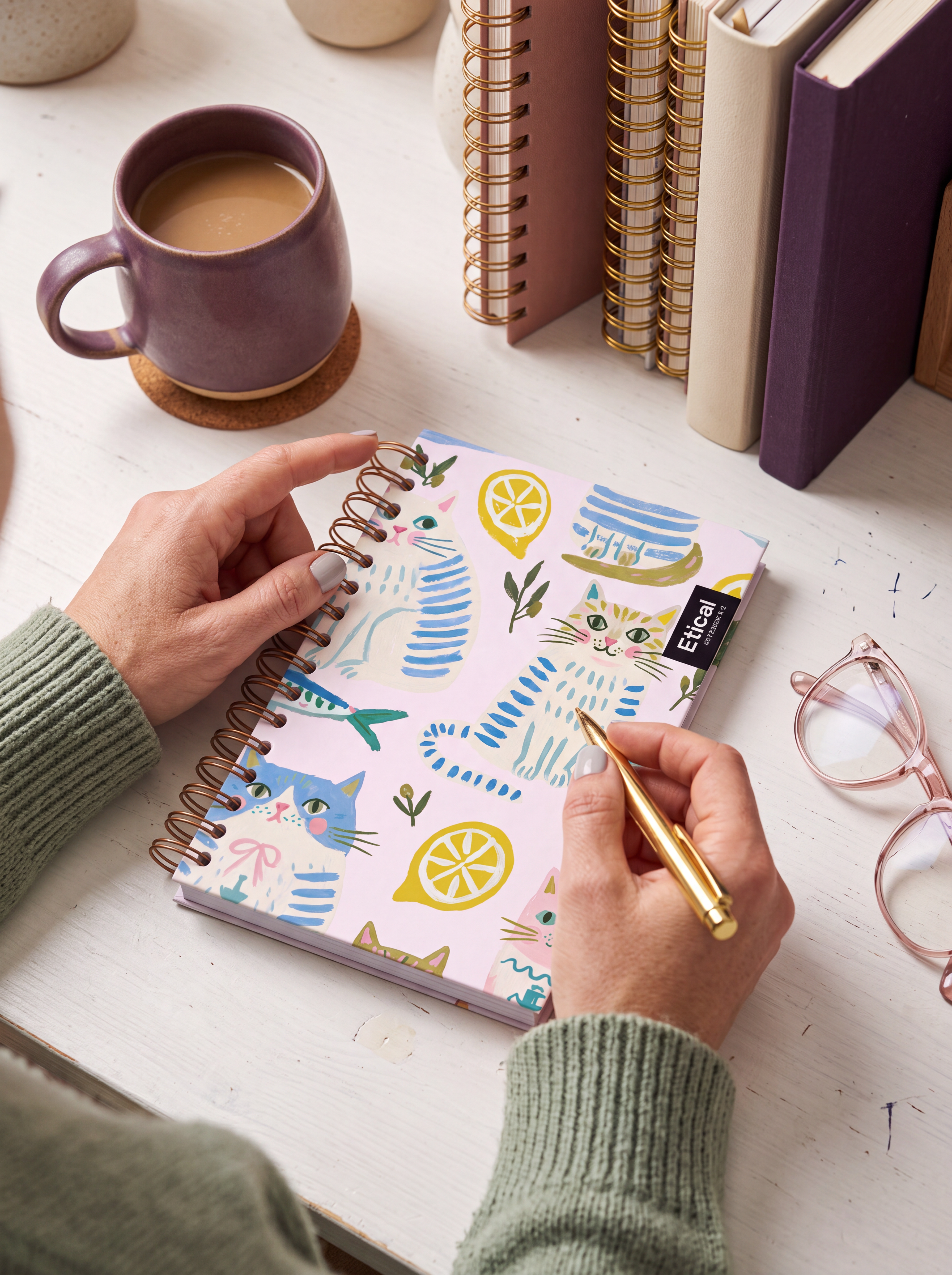 Cuaderno Cats / Avena 80gr
