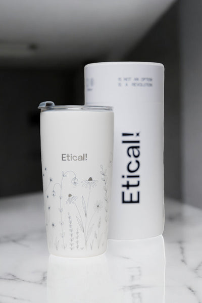 Tumbler PRO 590ml - Colección Jardín BLANCO