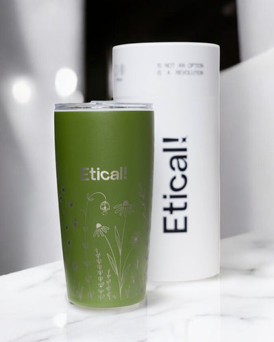 Tumbler PRO 590ml - Colección Jardín Verde Olivo