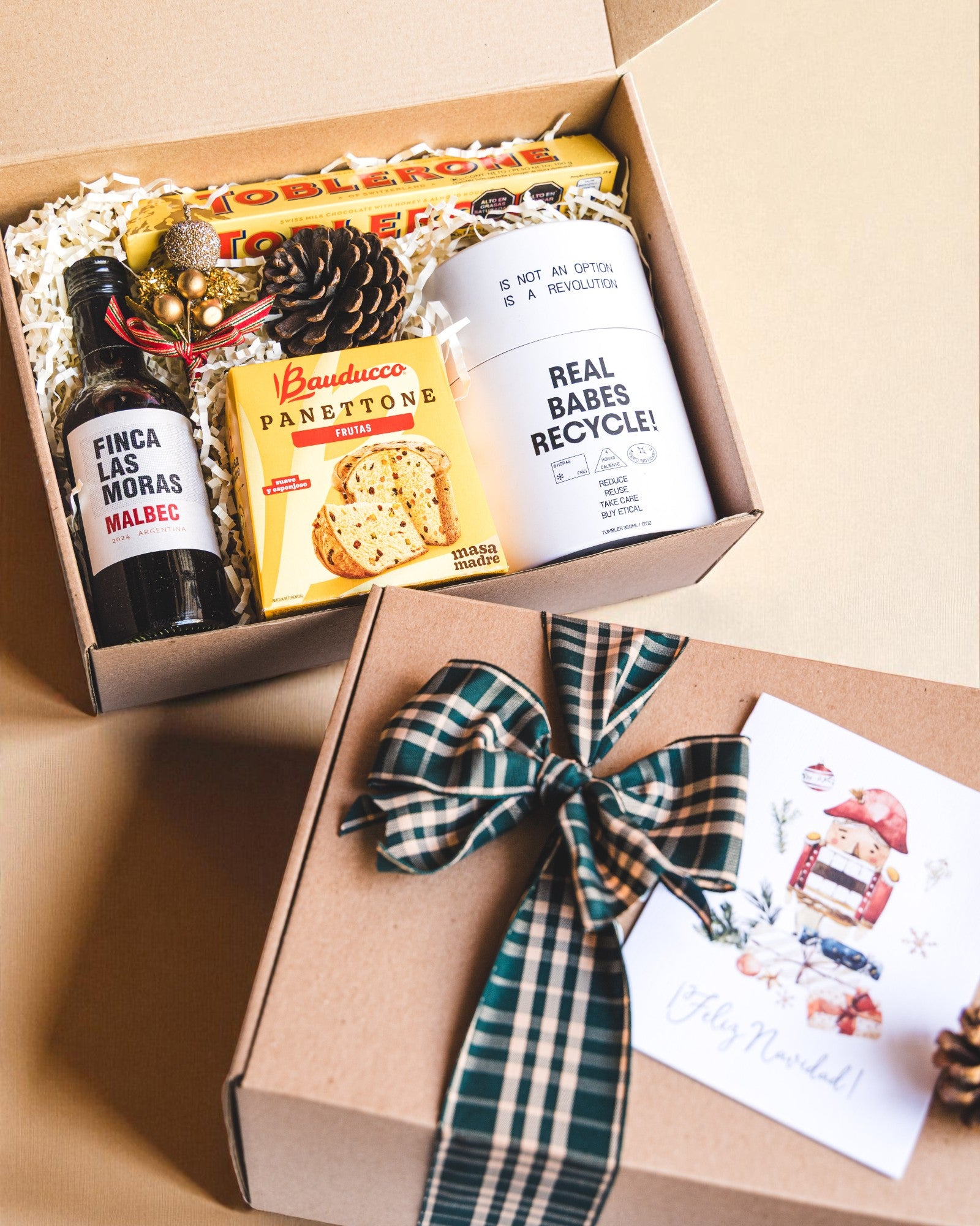 Box navideño mediano