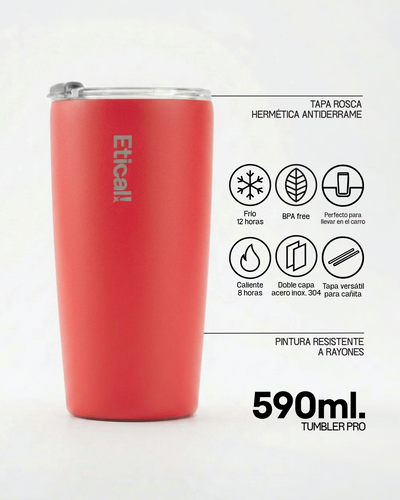 Tumbler PRO 590ml Amapola