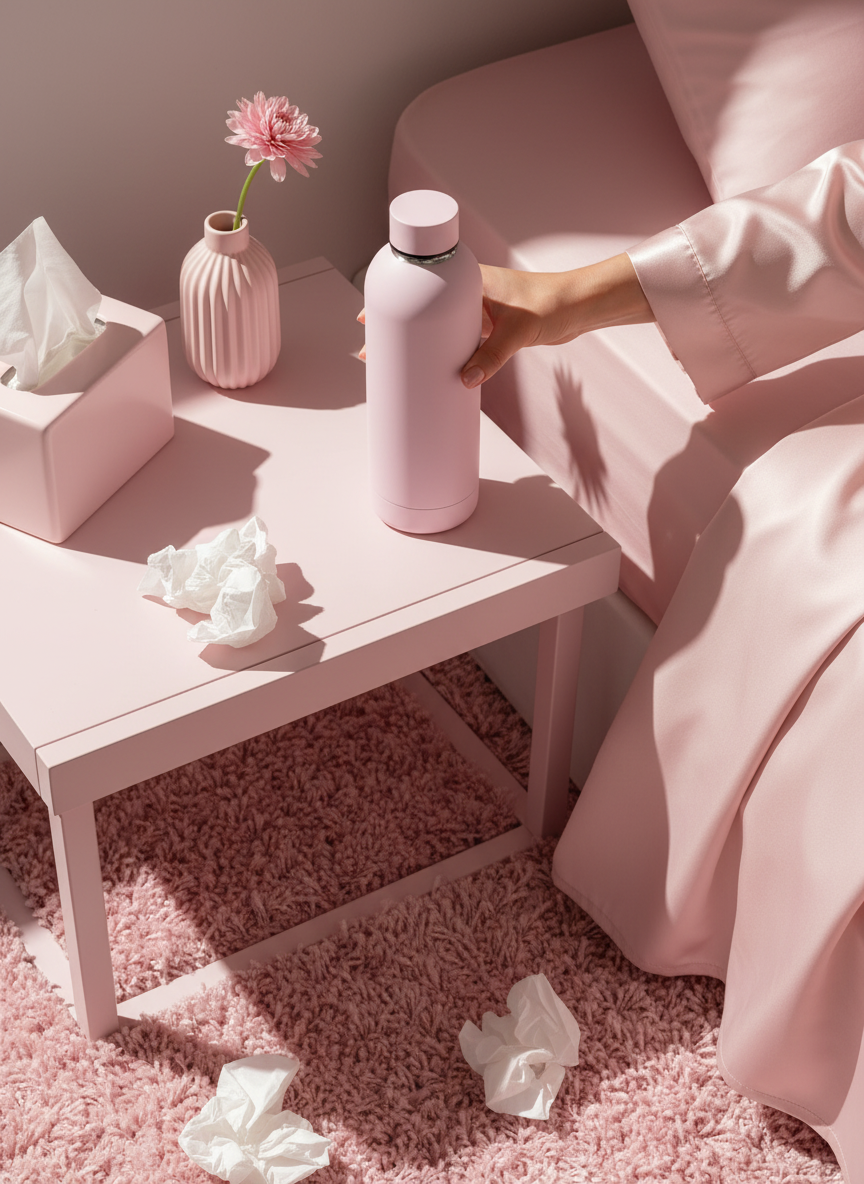 Etical Bottle 500ml Pink