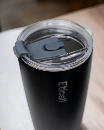 Tumbler PRO 590ml - Colección Jardín NEGRO