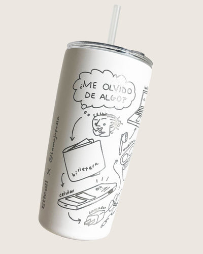 LA MAJOPEDIA - Tumbler PRO 590ml "Vaso Olvidadizo" - EDICIÓN LIMITADA