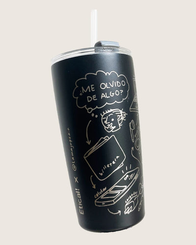 LA MAJOPEDIA - Tumbler PRO 590ml "Vaso Olvidadizo" - EDICIÓN LIMITADA