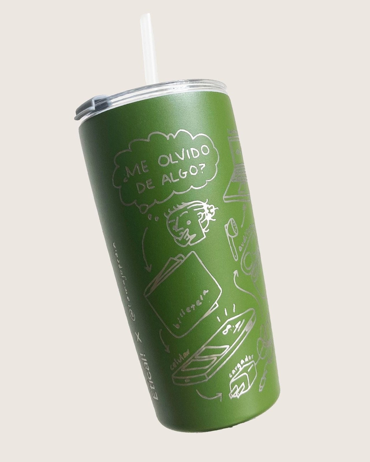 LA MAJOPEDIA - Tumbler PRO 590ml "Vaso Olvidadizo" - EDICIÓN LIMITADA