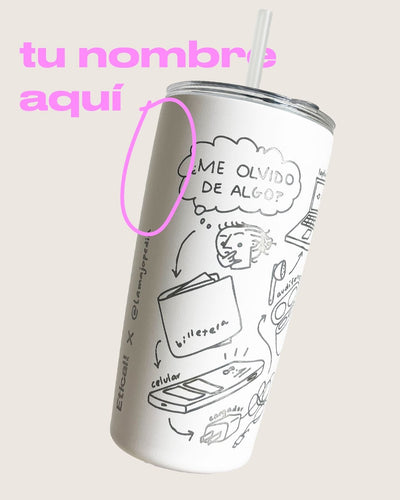LA MAJOPEDIA - Tumbler PRO 590ml "Vaso Olvidadizo" - EDICIÓN LIMITADA