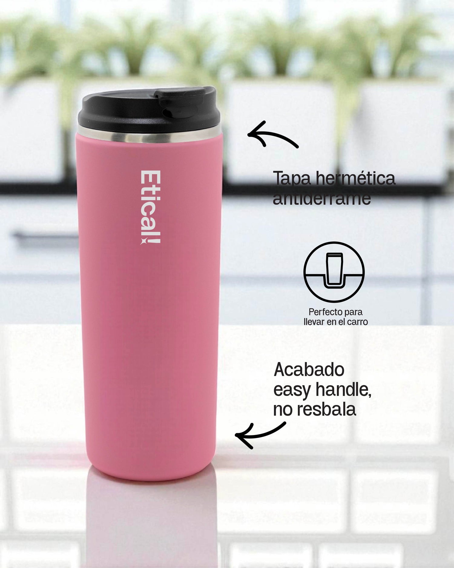 Etical Traveler 500ml Palo Rosa