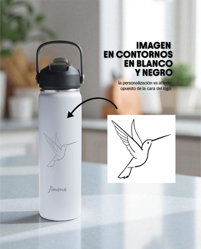 Etical Sport Bottle 660ml Amapola "Don't worry"