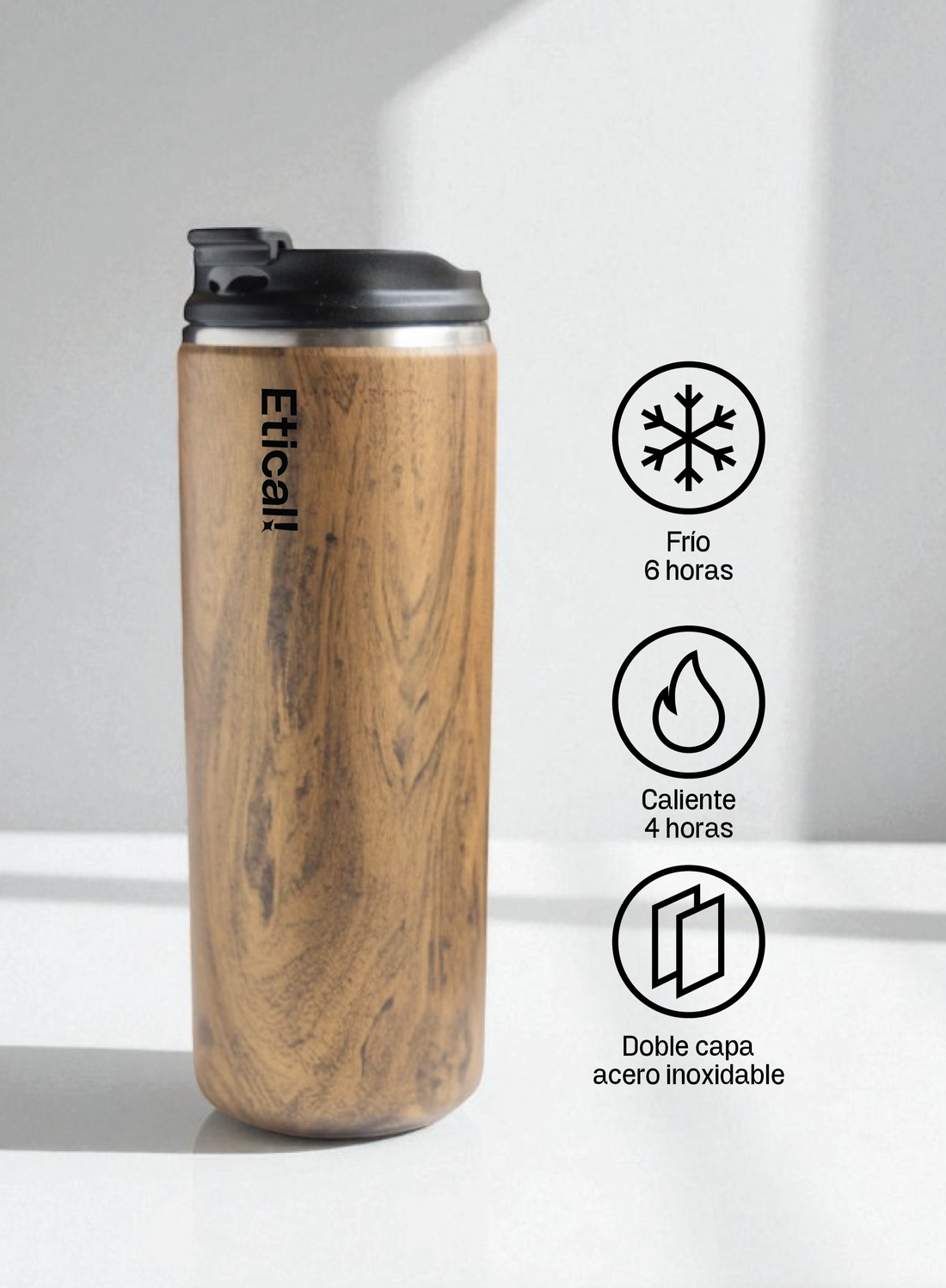 Etical Traveler 500ml Woody