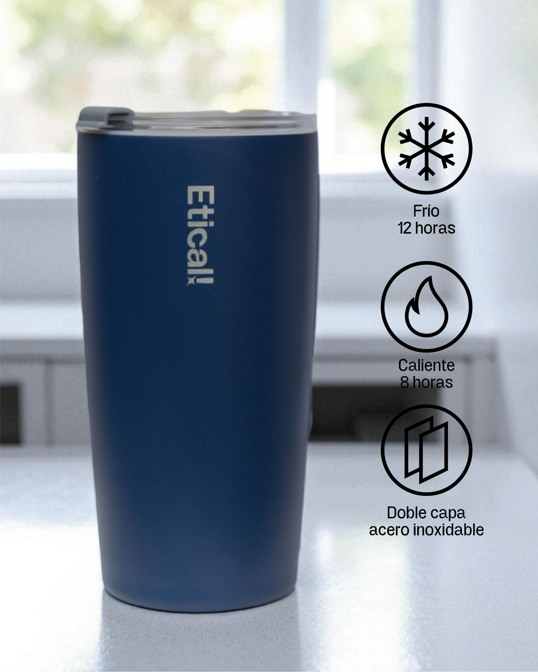 Tumbler PRO 590ml Azul Noche