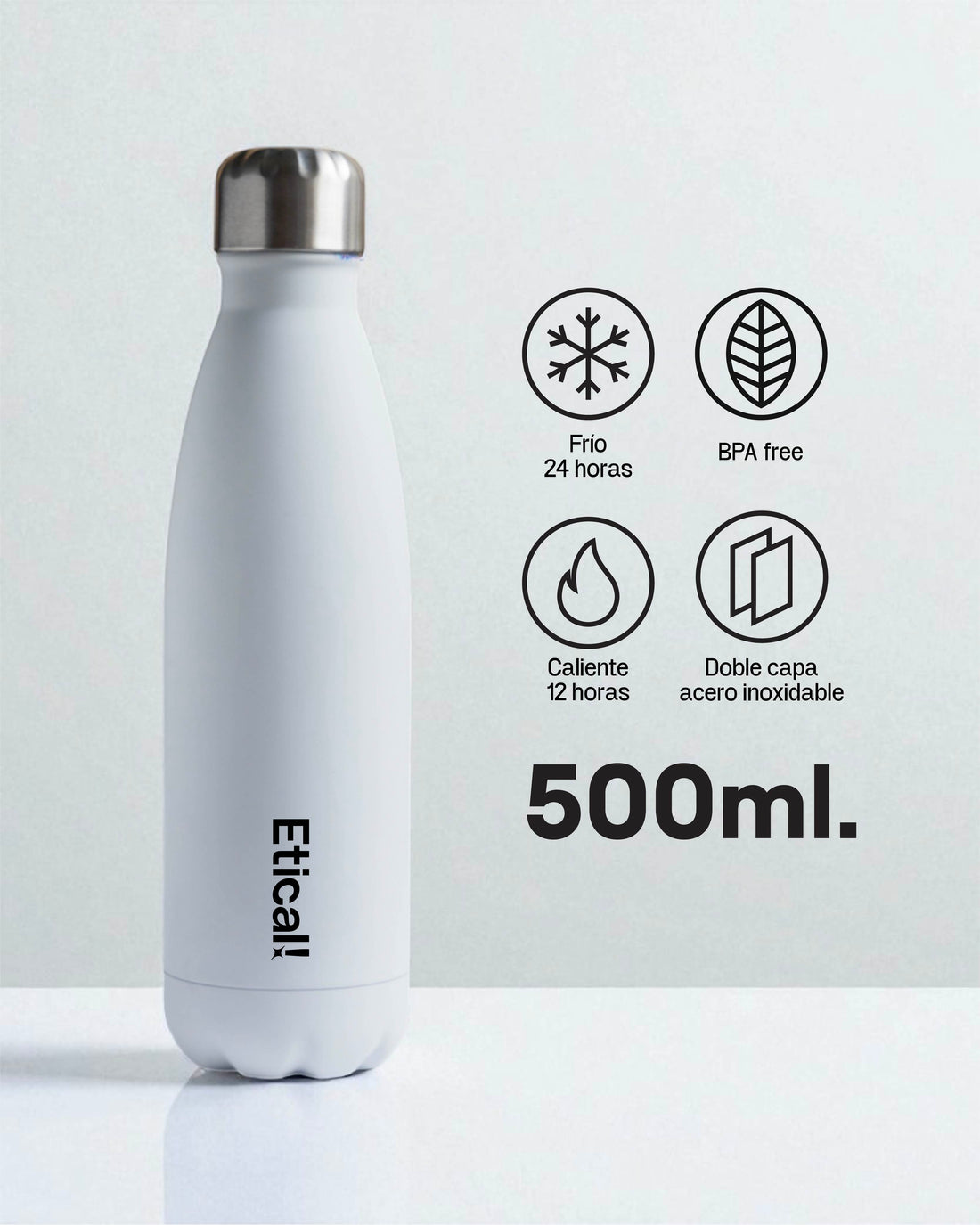 Cola Bottle Blanco Artic 500ml