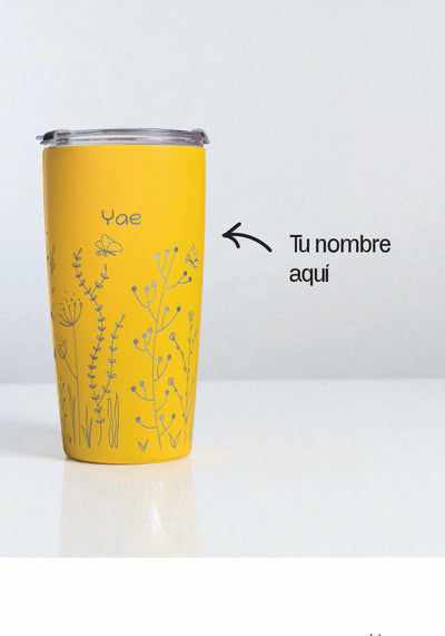 Tumbler PRO 590ml - Colección Jardín ROJO