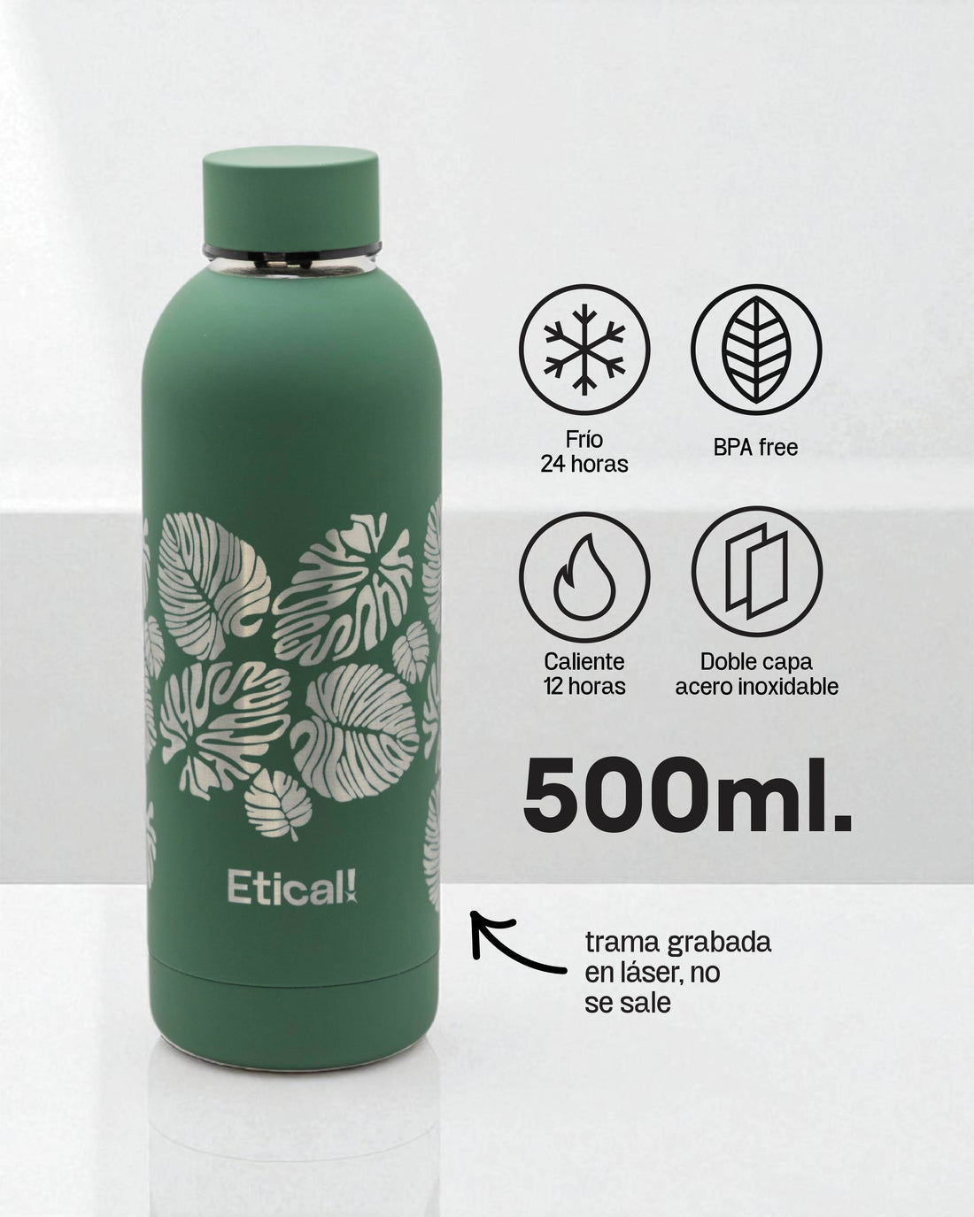 Etical Bottle 500ml Monstera Pacae