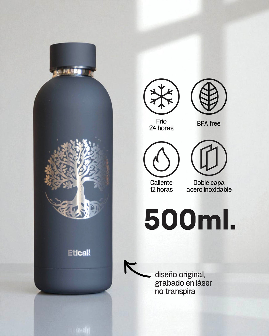 Etical Bottle 500ml &quot;Arbol de la vida&quot;