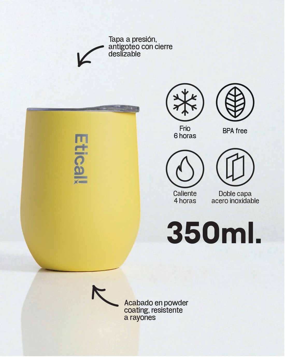 Etical Tumbler Canario 350ml
