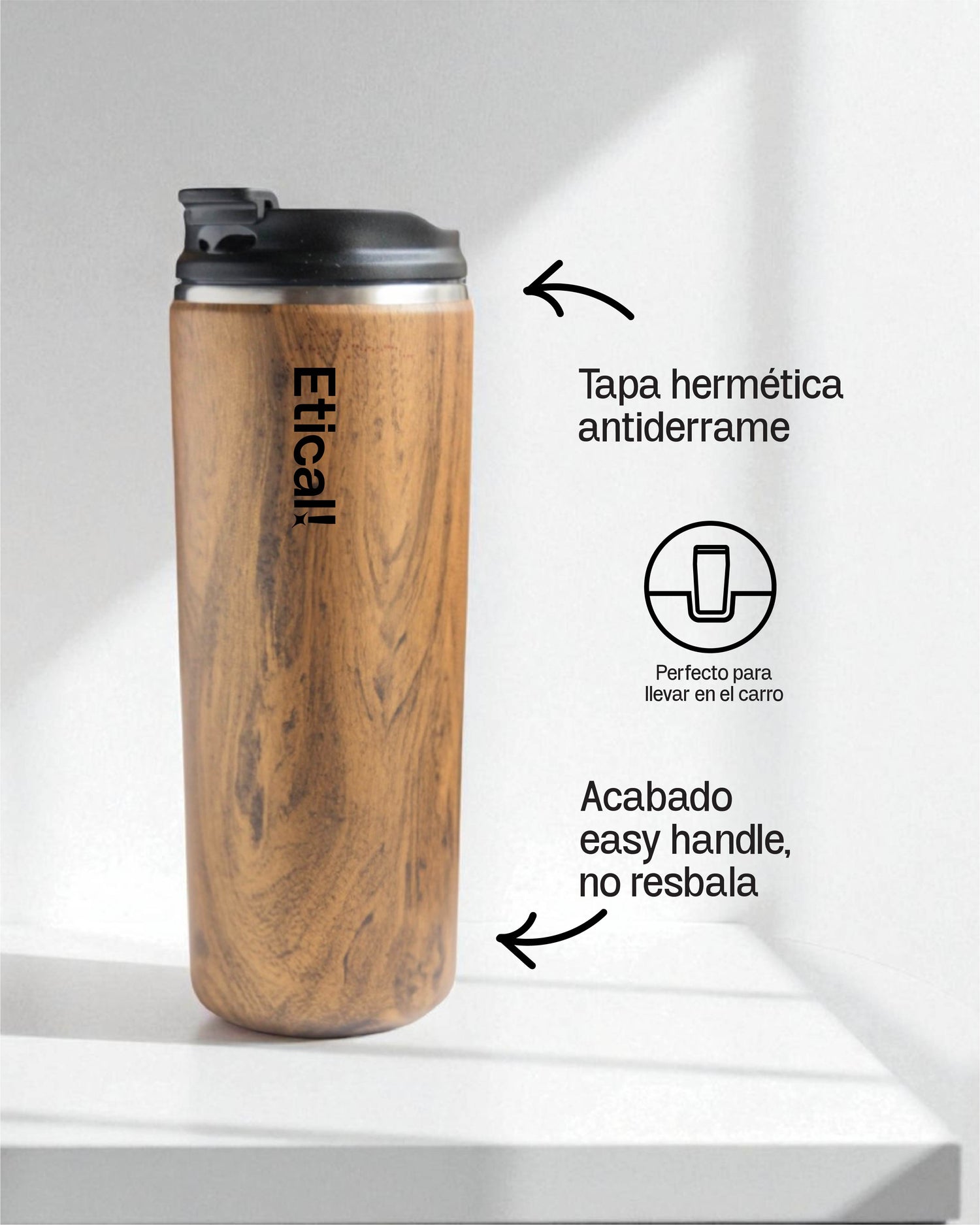 Etical Traveler 500ml Woody
